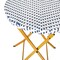 Flash Furniture 3PC Navy/White PE Rattan Folding Bistro Set FV-FWA085-NVY-WHT-GG - alternate 7